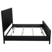 Brookmead Wood Eastern King Panel Bed Black - 224711KE