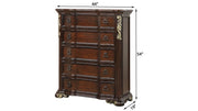 Brooks - 5 Drawers Brown Chest - B230-C