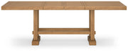 Brown Havonplane Counter Height Dining Table and 6 Barstools - PKG016731