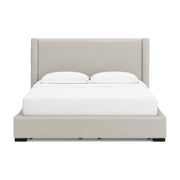 Brozmont Oatmeal King Upholstered Storage Bed - B1045B14