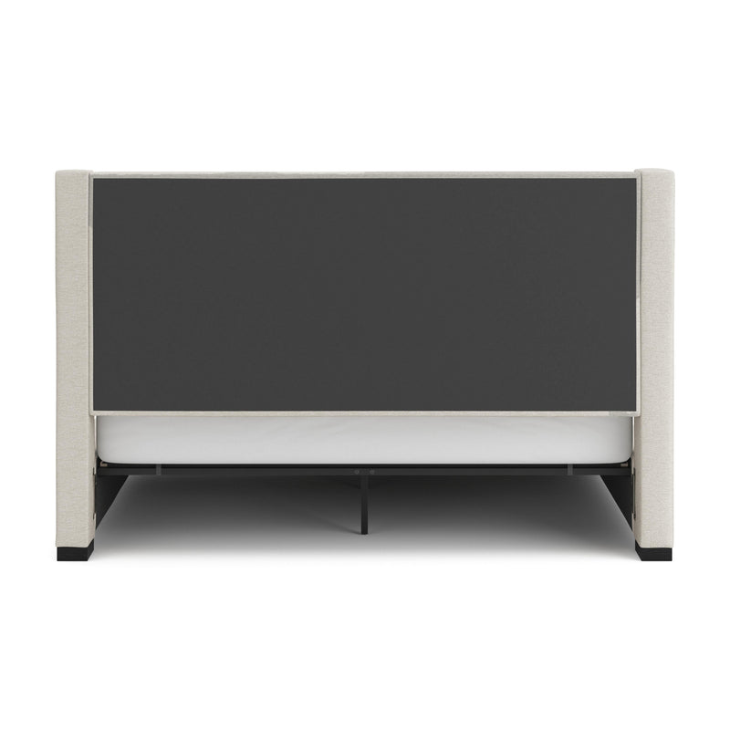 Brozmont Oatmeal King Upholstered Storage Bed - B1045B14