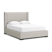 Brozmont Oatmeal Queen Upholstered Storage Bed - B1045B12