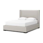 Brozmont Oatmeal Queen Upholstered Storage Bed - B1045B12