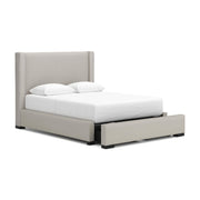 Brozmont Oatmeal Queen Upholstered Storage Bed - B1045B12
