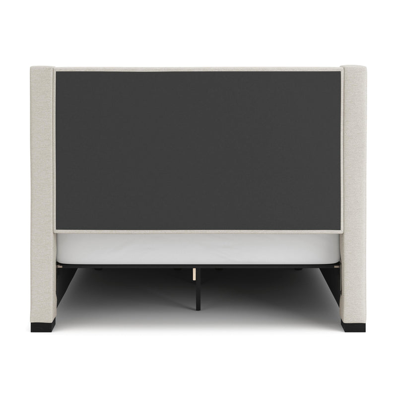 Brozmont Oatmeal Queen Upholstered Storage Bed - B1045B12