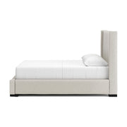 Brozmont Oatmeal Queen Upholstered Storage Bed - B1045B12
