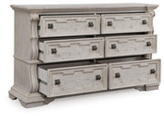 Bruchandi Antique White Dresser - PCB948-31