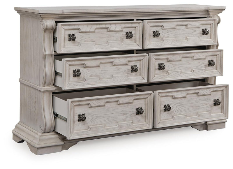 Bruchandi Antique White Dresser - PCB948-31