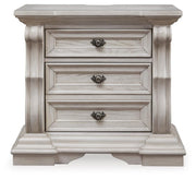 Bruchandi Antique White Nightstand - PCB948-93