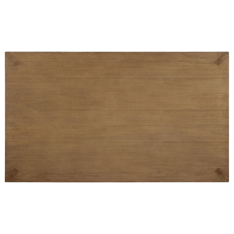 Bruner 7-piece 72-inch Rectangular Dining Set Natural Brown - 109101-S7