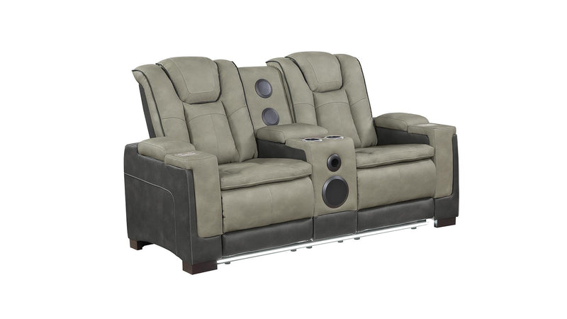 Bruno Loveseat Gray - Bruno Loveseat Gray