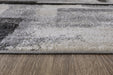 Brycebourne Black/Cream/Gray Medium Rug - Gate FurnitureRug Medium