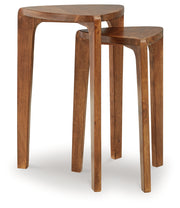 Brynnleigh Medium Brown Accent Table (Set of 2) - A4000607