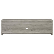 Burke 2-door Engineered Wood 71-inch TV Stand Grey Driftwood - 701025