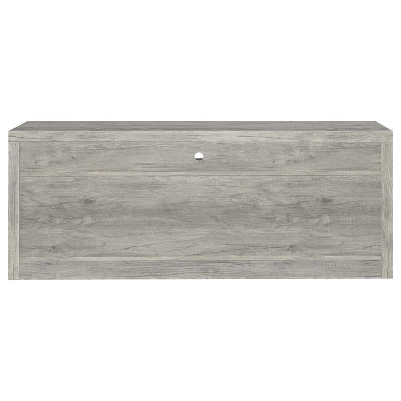 Burke 2-drawer Engineered Wood 59-inch TV Stand Grey Driftwood - 701024