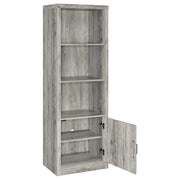 Burke 3-piece 59-inch TV Entertainment Center Grey Driftwood - 701024-SET