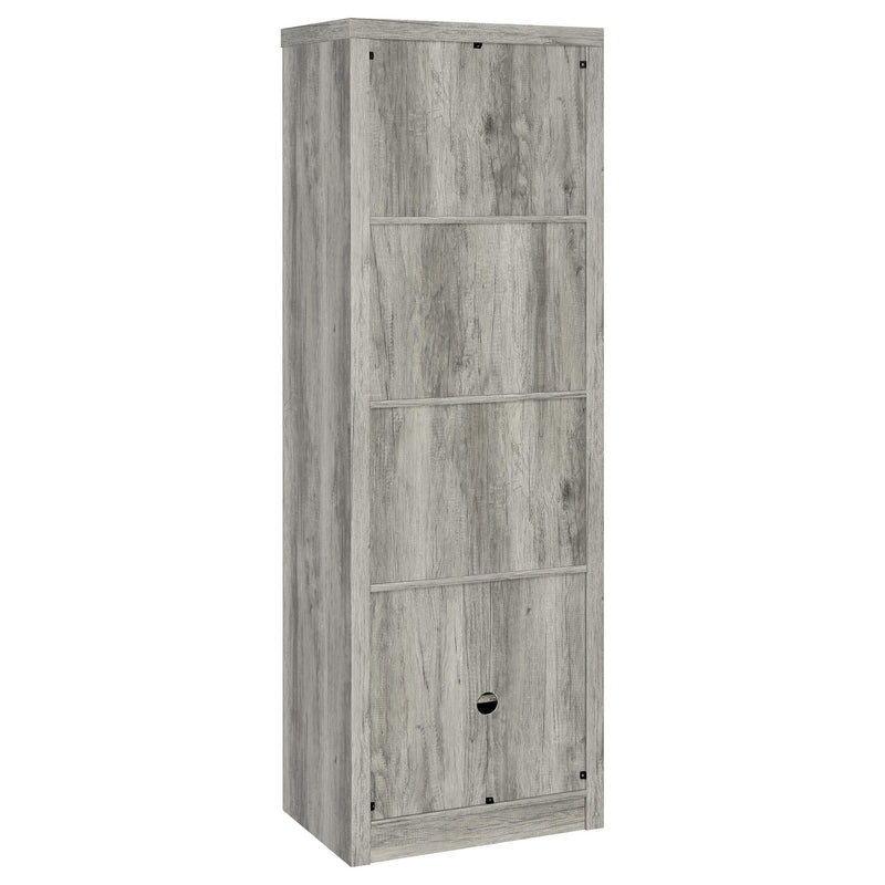 Burke 3-piece 59-inch TV Entertainment Center Grey Driftwood - 701024-SET