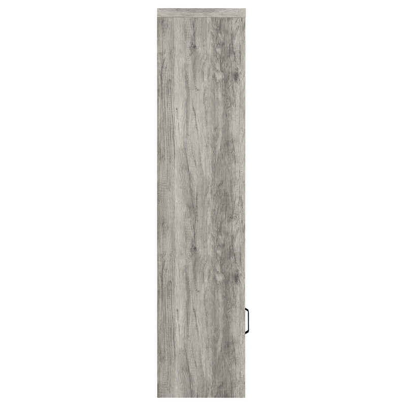 Burke 3-piece 59-inch TV Entertainment Center Grey Driftwood - 701024-SET