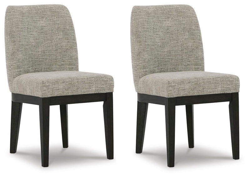 Burkhaus Dark Brown Dining Chair (Set of 2) - D984-01X2