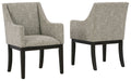 Burkhaus Dining Arm Chair (Set of 2) - Gate FurnitureDining Chair