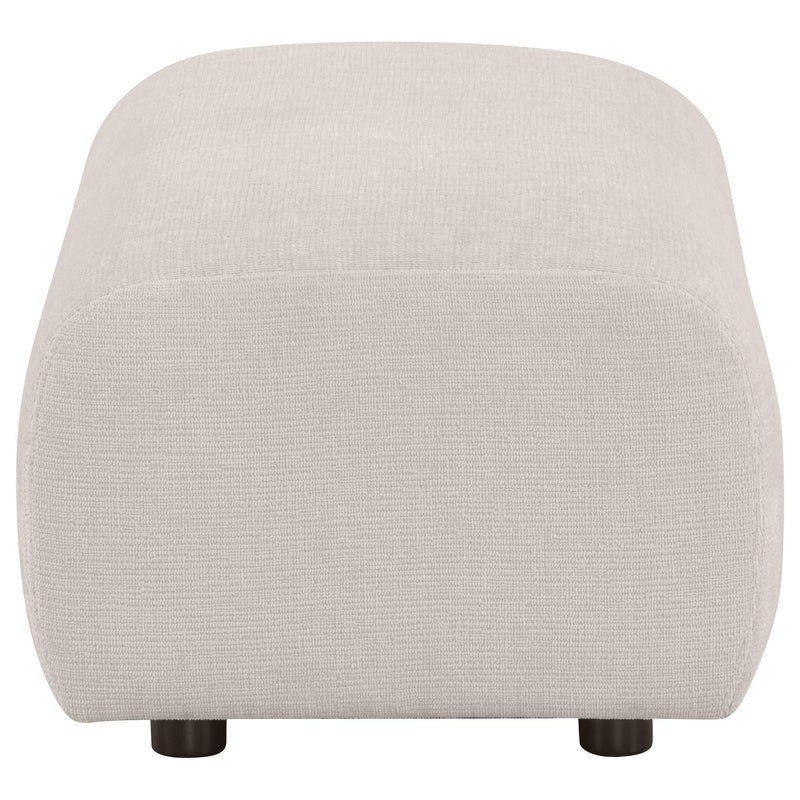 Burnett 4-piece Chenille Upholstered Sofa Set Ivory - 504955-S4