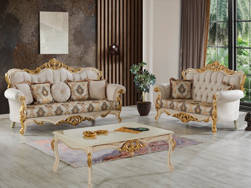 Buse 71" Wide Tufted Traditional Loveseat - Traditional Loveseats
