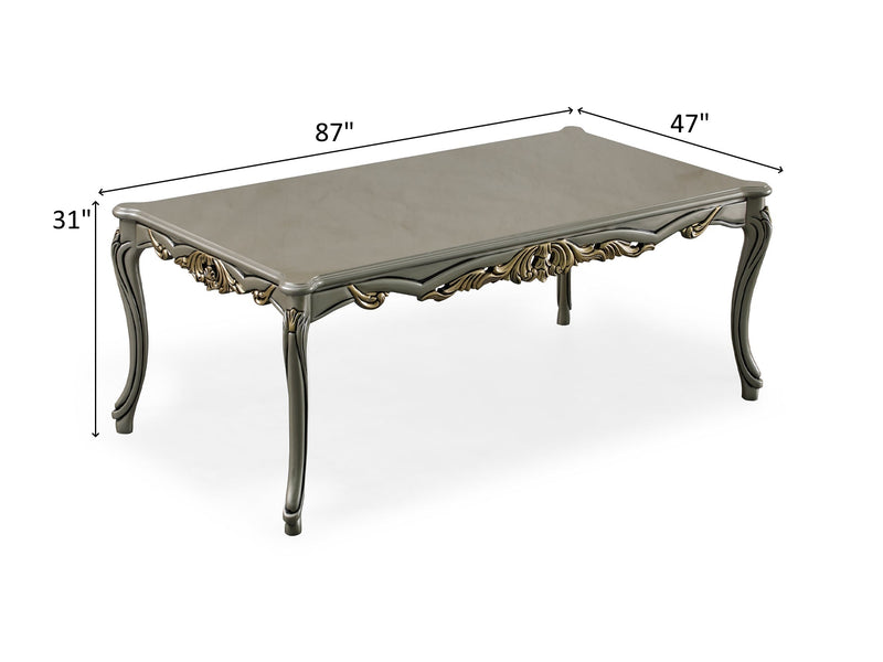 Buse 87" Wide 8 Person Dining Table - Dining Tables