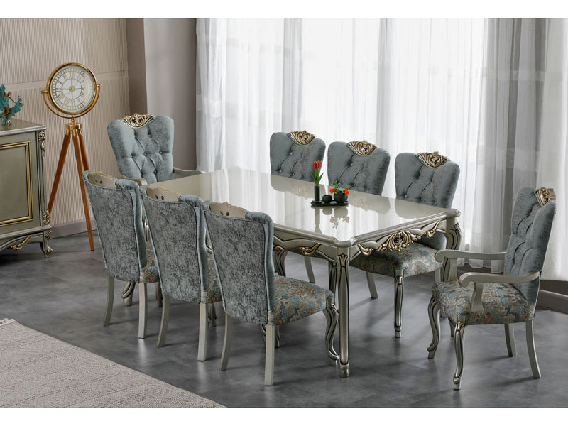 Buse Diningroom Chair Light Green - 115-BUS-HAN25-SC