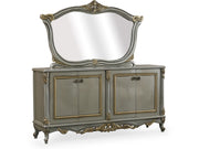 Buse Diningroom Consol With Mirror Light Green - 115-BUS-HM620-CONWM
