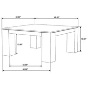 Butte 2-piece Mango Wood Coffee and End Table Set Natural - 706378-S2
