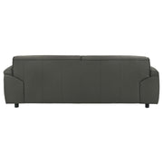 Buxton Top Grain Leather Upholstered Sofa Graphite - 509504