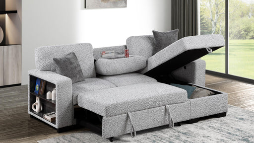 Buzz Sectional in Gray - Buzz Sectional in Gray