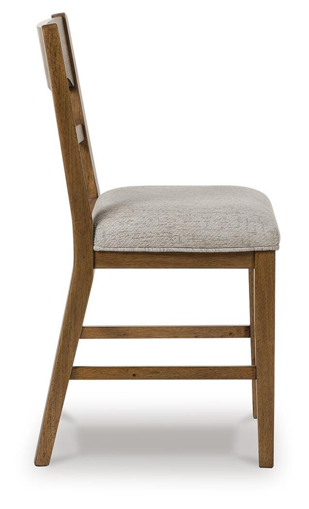 Cabalynn Counter Height Dining Table and 4 Barstools - D974D4
