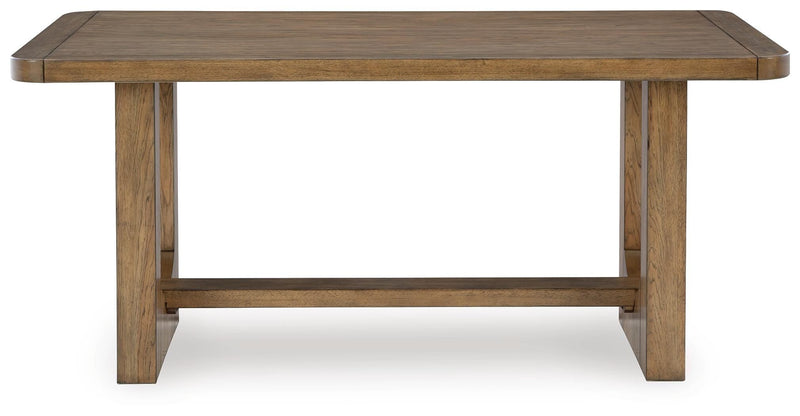 Cabalynn Counter Height Dining Table and 4 Barstools - D974D4