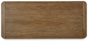 Cabalynn Counter Height Dining Table and 4 Barstools with Storage in Light Brown from Ashley - Lara Furniture