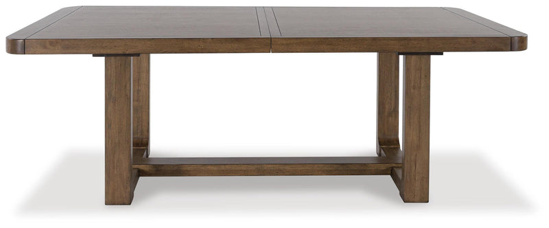 Cabalynn Dining Table, 2 Chairs and Bench - D974D7