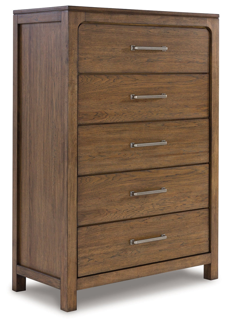 Cabalynn Light Brown Panel Storage Bedroom Set from Ashley - Lara Furniture