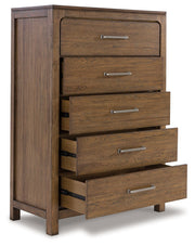Cabalynn Light Brown Panel Storage Bedroom Set from Ashley - Lara Furniture