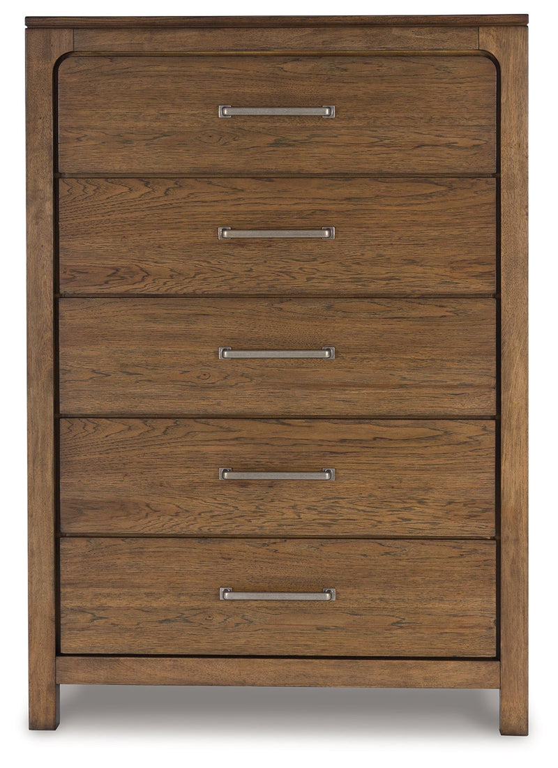Cabalynn Light Brown Panel Storage Bedroom Set from Ashley - Lara Furniture