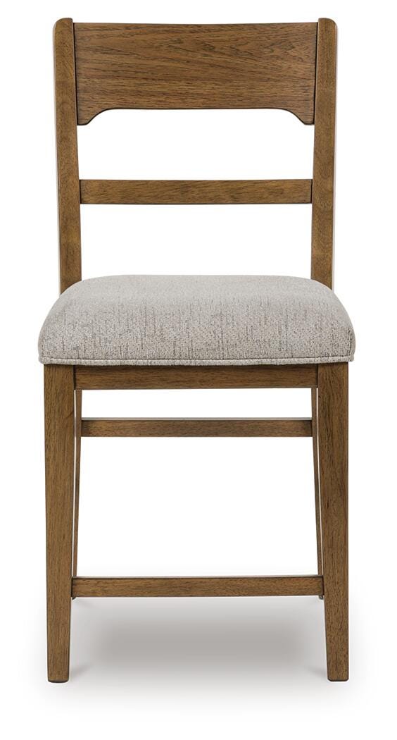 Cabalynn Light Brown Counter Height Barstool (Set of 2) - D974-224X2