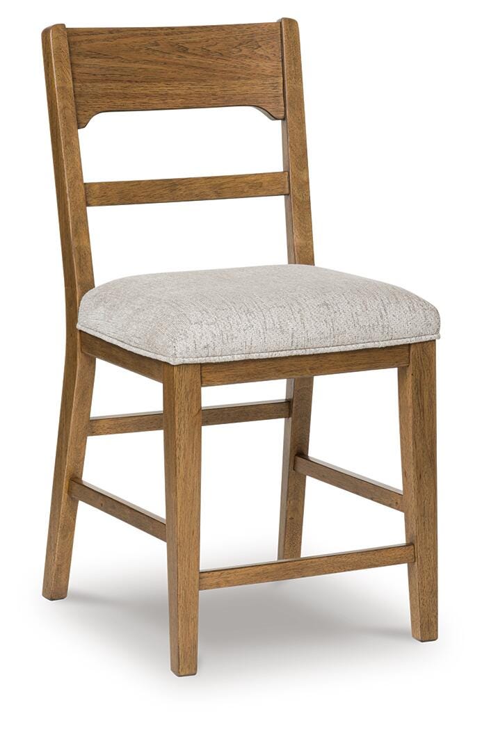 Cabalynn Light Brown Counter Height Barstool (Set of 2) - D974-224X2