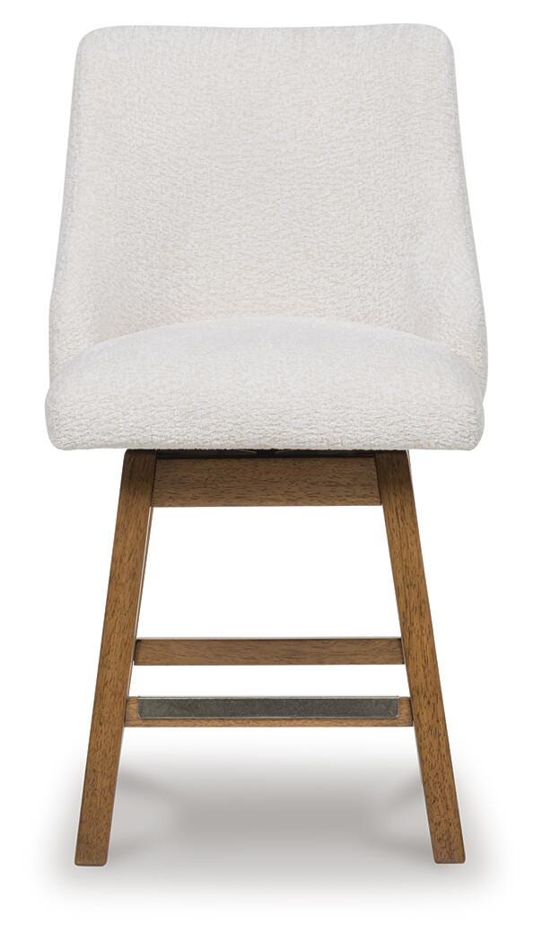 Cabalynn Light Brown Counter Height Barstool (Set of 2) - D974-324X2