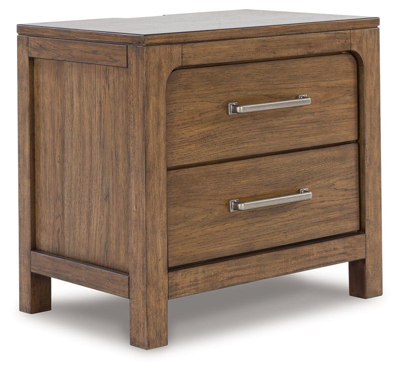 Cabalynn Light Brown Panel Storage Bedroom Set from Ashley - Lara Furniture