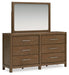 Cabalynn Light Brown Upholstered Panel Bedroom Set - Gate FurnitureBedroom Set