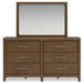 Cabalynn Light Brown Upholstered Panel Bedroom Set - Gate FurnitureBedroom Set