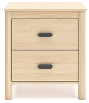 Cabinella Full Panel Headboard with Dresser, Chest and 2 Nightstands in Tan - PKG017215
