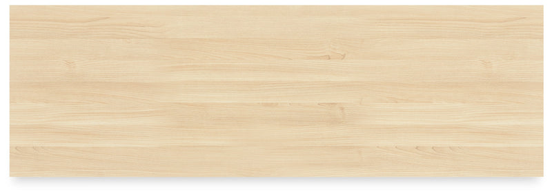 Cabinella Queen Platform Bed with Dresser and Chest in Tan - PKG017294