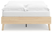 Cabinella Tan Full Platform Bed - EB2444-112