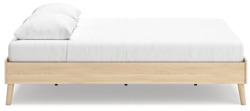 Cabinella Tan Queen Platform Bed - EB2444-113