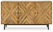 Cadewick Natural Accent Cabinet - A4000570